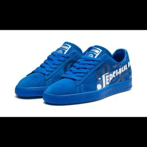 Puma royal blue PepsiCo sneakers